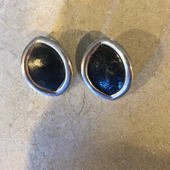 *NEW*Funky heavy mid century bracelet and earrings - Picture 2 of 3